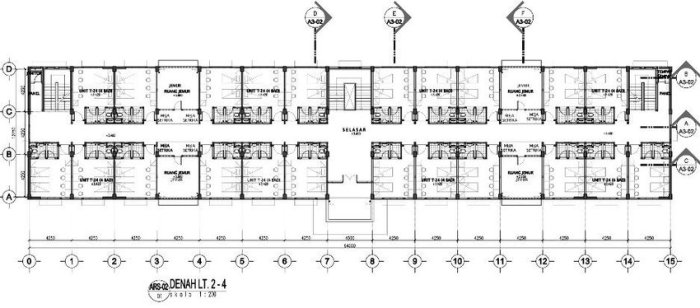 Desain kamar rumah kos lengkap mahasiswa