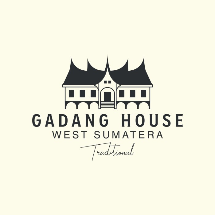 Desain kaos rumah gadang