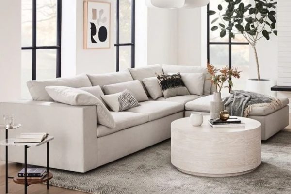 Wohnzimmer couch weiss