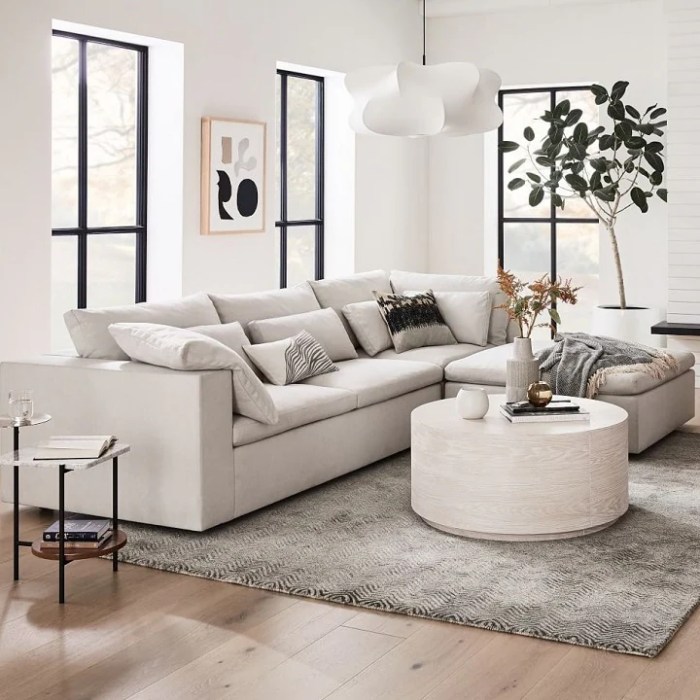 Wohnzimmer couch weiss