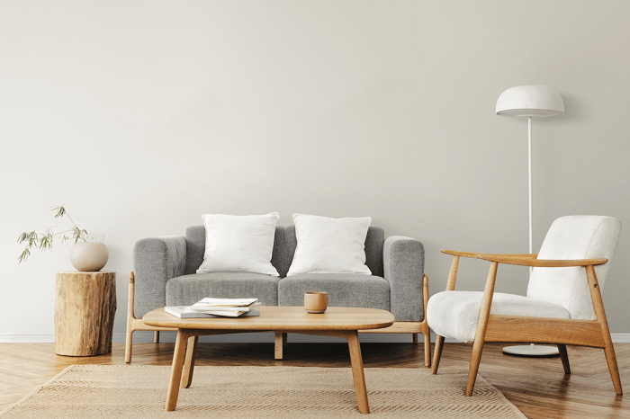 Scandinavian design wohnzimmer