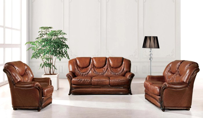 Wohnzimmer couch leder