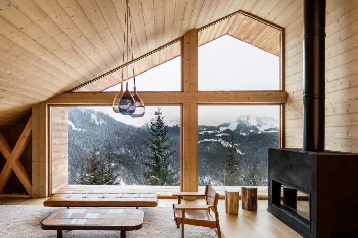 Wohnzimmer chalet stil